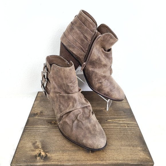 Francesca's | NWT Report Yora Buckle Ankle Bootie - Picture 6 of 13